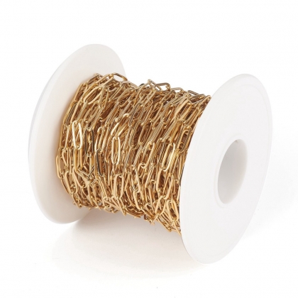 Long Oval Link Chain Roll