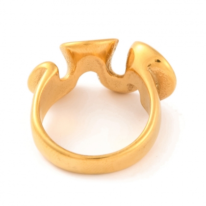 Golden Wave Ring