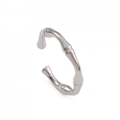 Bamboo Design Cuff Ring
