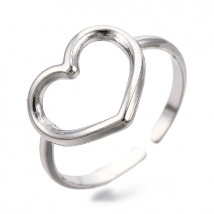 Heart Cuff Ring