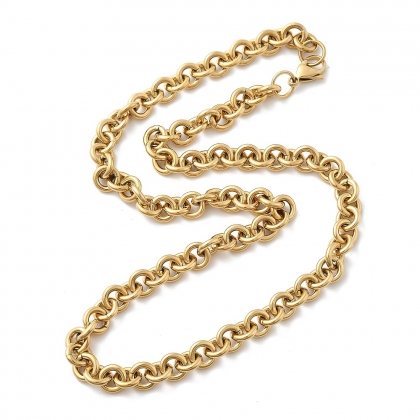 Round Link Chain Necklace