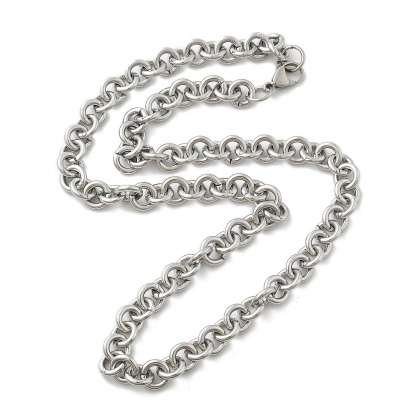 Round Link Chain Necklace