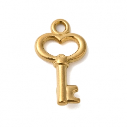 Heart Key Pendant