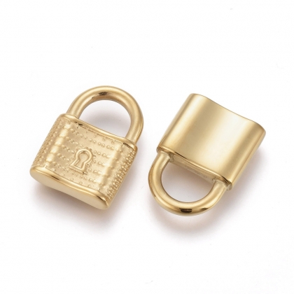Lock Shape Pendant Charm