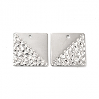 Square Textured Pendant