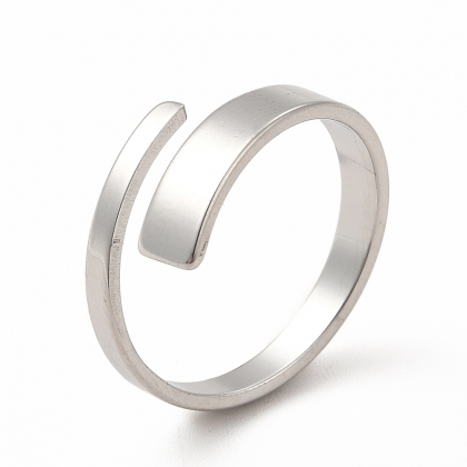 Rectangle Open Cuff Ring