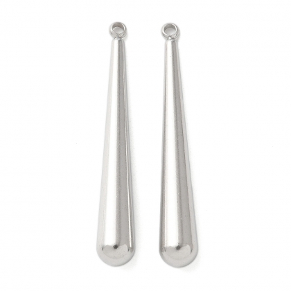 Teardrop Dangle Pendant – Sleek Minimal Design