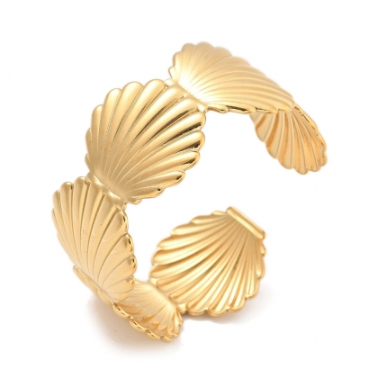 Shell Cuff Bangle