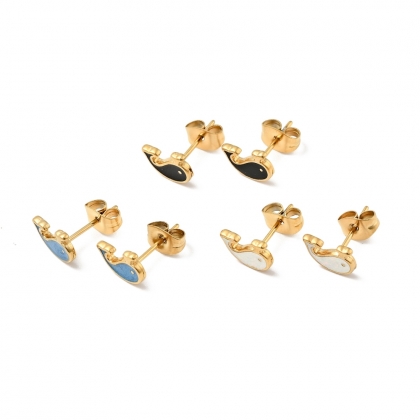 Dolphin Stud Earrings
