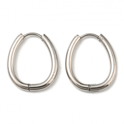 Teardrop Hoop Earrings