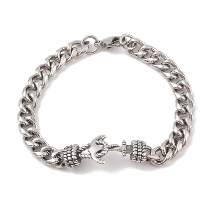 Anchor Chain Bracelet