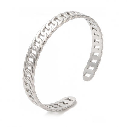 Chain Link Cuff Bracelet