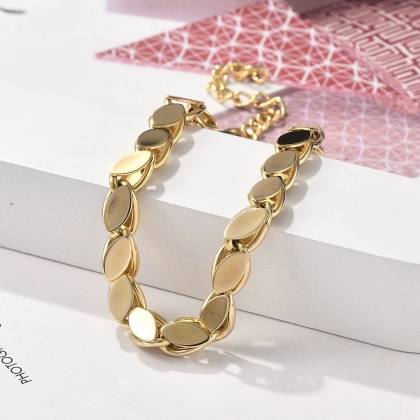 Leaf Link Bracelet