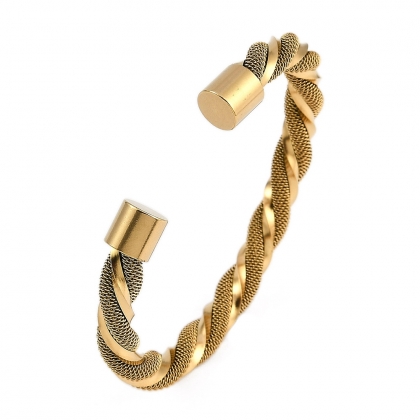 Twisted Cuff Bangle