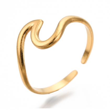 Wave Cuff Ring